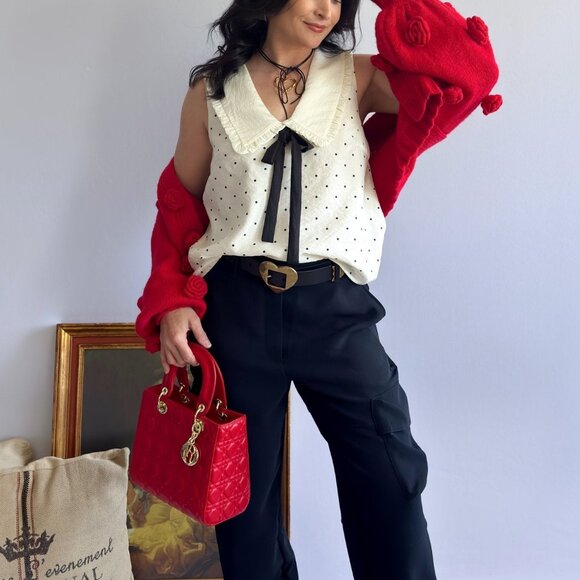 Vintage Peter Pan Collar Blouse | Sofie the Label - Picture 3 of 10